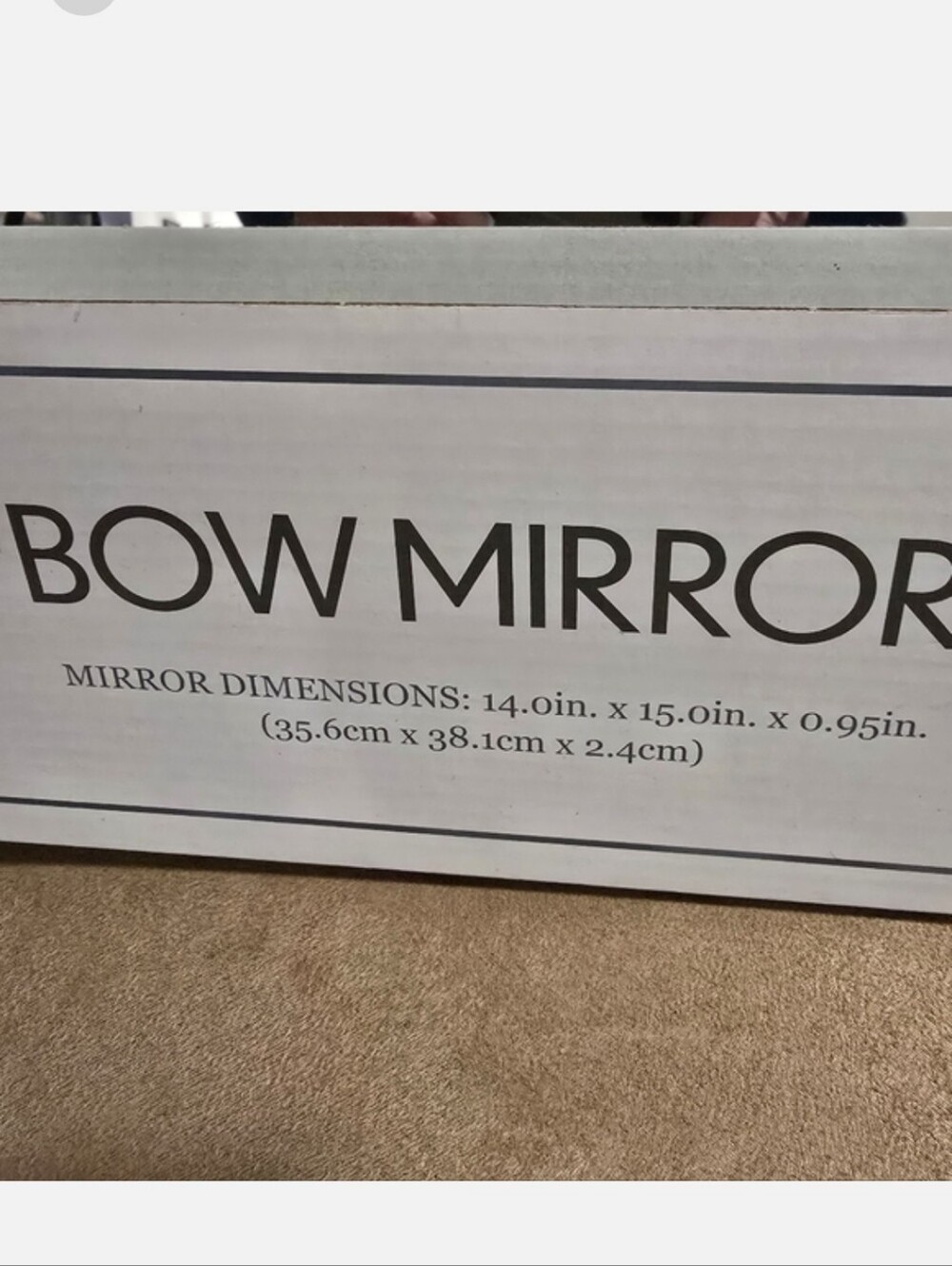 Bow Mirror - Picture 2 of 2